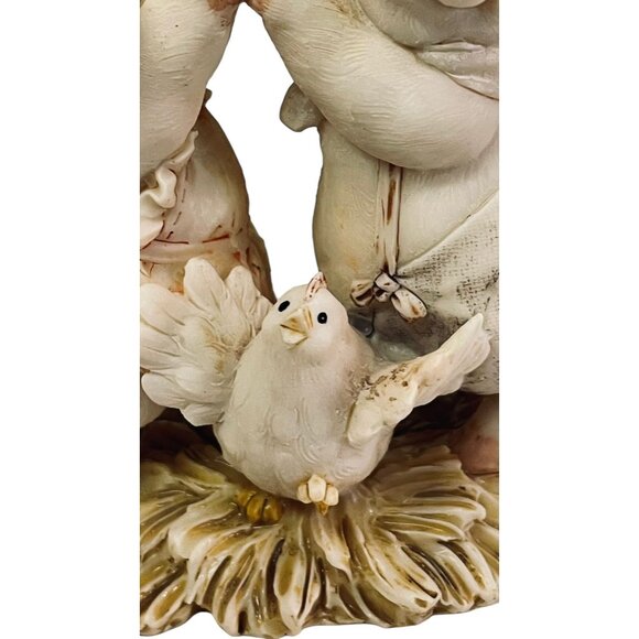 Vintage Westland 1995 Pig Figurine Two Little Pigs Mr and Mrs Pig 4' x 3 1/2" - Picture 4 of 10